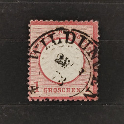 Známka Německo, Reich, Mi.19#, 1Gr. Známka Německo, Reich, Mi.19#, 1Gr.