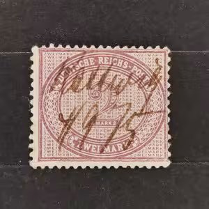 Známka Německo, Reich, Mi.37#, 2Mk.
