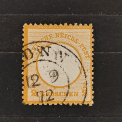 Známka Německo, Reich, Mi.3#, ½Gr. Známka Německo, Reich, Mi.3#, ½Gr.