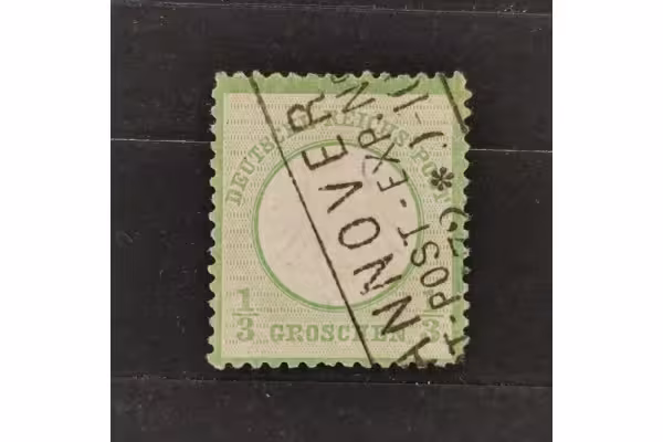 Známka Německo, Reich, Mi.2#, ⅓Gr.