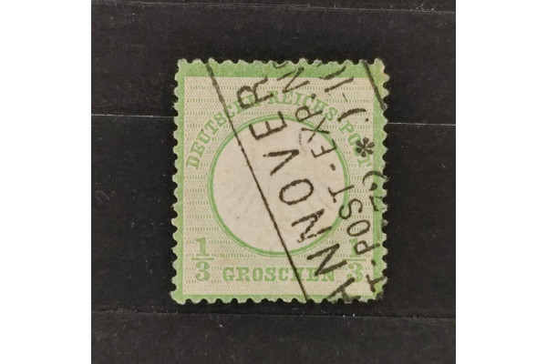 Známka Německo, Reich, Mi.2#, ⅓Gr.