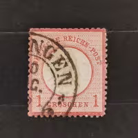 Známka Německo, Reich, Mi.4#, 1Gr.