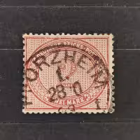 Známka Německo, Reich, Mi.37#, 2Mk.