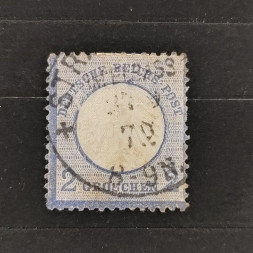 Známka Německo, Reich, Mi.5#, 2Gr. Známka Německo, Reich, Mi.5#, 2Gr.