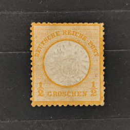 Známka Německo, Reich, Mi.18#, ½Gr.