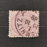 Známka Německo, Reich, Mi.37#, 2Mk. Známka Německo, Reich, Mi.37#, 2Mk.