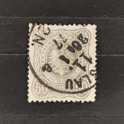 Známka Německo, Reich, Mi.36#, 50Pfge. Známka Německo, Reich, Mi.36#, 50Pfge.