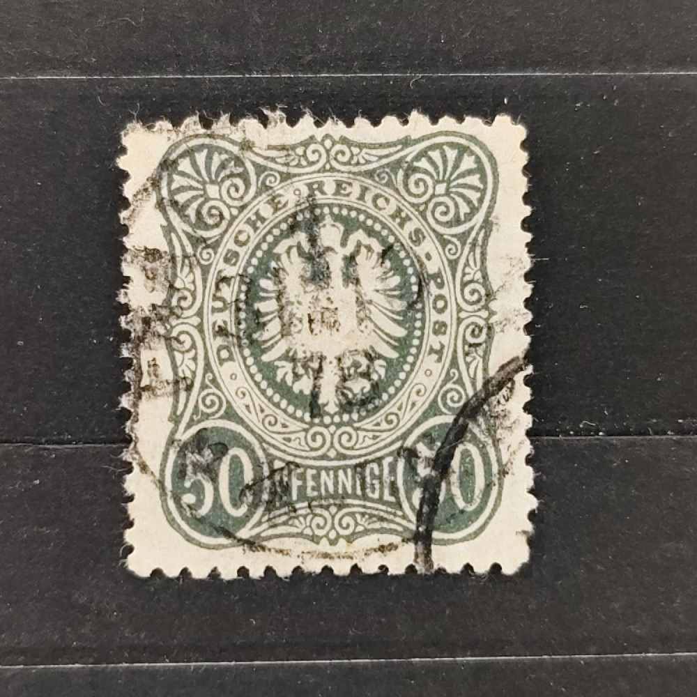 Známka Německo, Reich, Mi.36#, 50Pfge. Známka Německo, Reich, Mi.36#, 50Pfge.