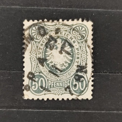 Známka Německo, Reich, Mi.36#, 50Pfge. Známka Německo, Reich, Mi.36#, 50Pfge.