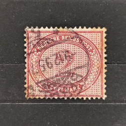 Známka Německo, Reich, Mi.37#, 2Mk. Známka Německo, Reich, Mi.37#, 2Mk.