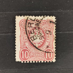 Známka Německo, Reich, Mi.33#, 10Pfge. Známka Německo, Reich, Mi.33#, 10Pfge.