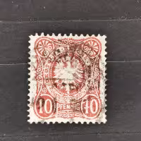 Známka Německo, Reich, Mi.41#, 10Pfg.