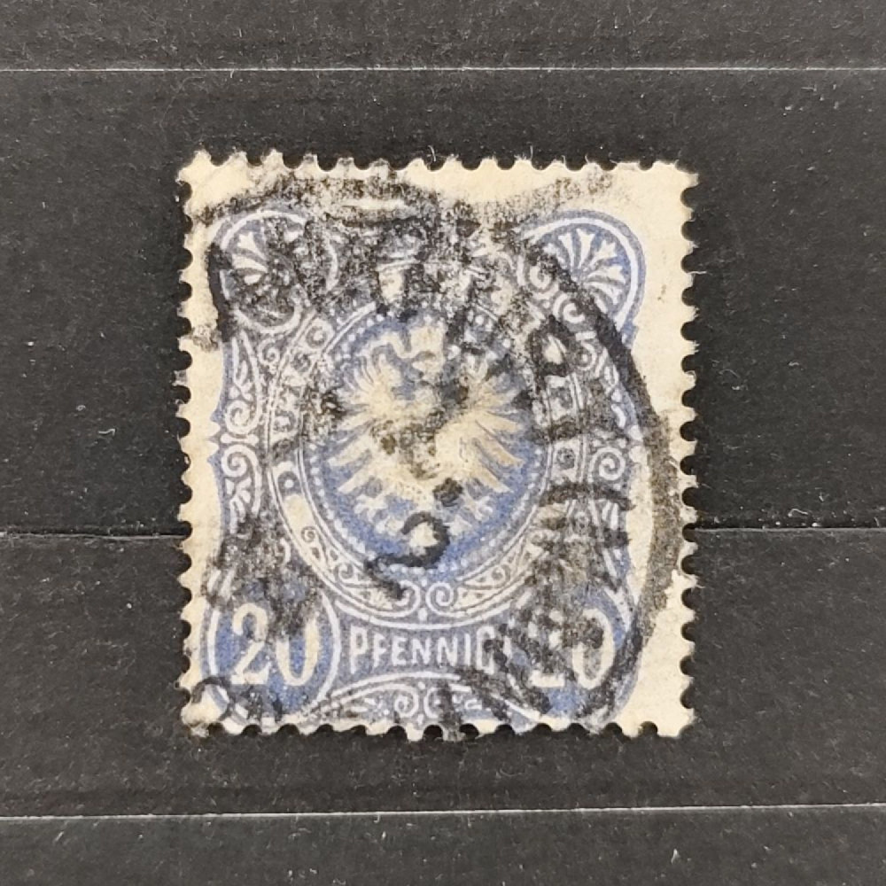 Známka Německo, Reich, Mi.42#, 20Pfg. Známka Německo, Reich, Mi.42#, 20Pfg.