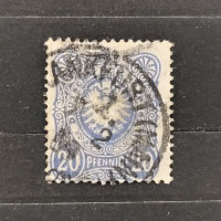 Známka Německo, Reich, Mi.42#, 20Pfg. Známka Německo, Reich, Mi.42#, 20Pfg.