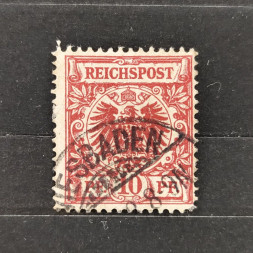 Známka Německo, Reich, Mi.47#, 10Pfg. Známka Německo, Reich, Mi.47#, 10Pfg.