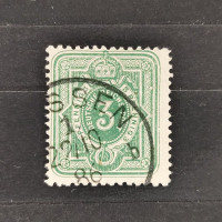 Známka Německo, Reich, Mi.39#, 3Pfg. Známka Německo, Reich, Mi.39#, 3Pfg.