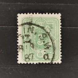 Známka Německo, Reich, Mi.39#, 3Pfg. Známka Německo, Reich, Mi.39#, 3Pfg.