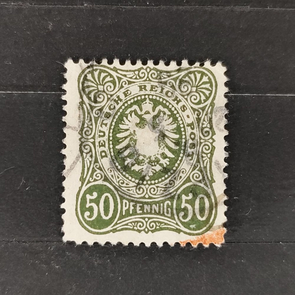 Známka Německo, Reich, Mi.44#, 50Pfg. Známka Německo, Reich, Mi.44#, 50Pfg.