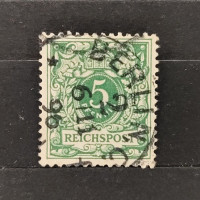 Známka Německo, Reich, Mi.46#, 5Pfg. Známka Německo, Reich, Mi.46#, 5Pfg.