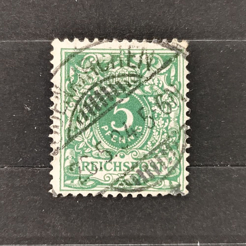 Známka Německo, Reich, Mi.46#, 5Pfg. Známka Německo, Reich, Mi.46#, 5Pfg.