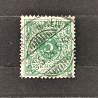 Známka Německo, Reich, Mi.46#, 5Pfg. Známka Německo, Reich, Mi.46#, 5Pfg.