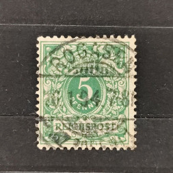 Známka Německo, Reich, Mi.46#, 5Pfg.