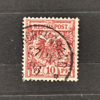 Známka Německo, Reich, Mi.47#, 10Pfg.