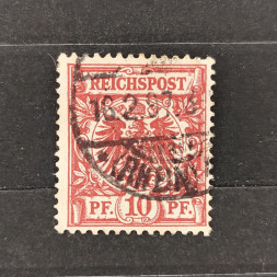 Známka Německo, Reich, Mi.47#, 10Pfg. Známka Německo, Reich, Mi.47#, 10Pfg.