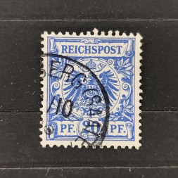 Známka Německo, Reich, Mi.48#, 20Pfg. Známka Německo, Reich, Mi.48#, 20Pfg.