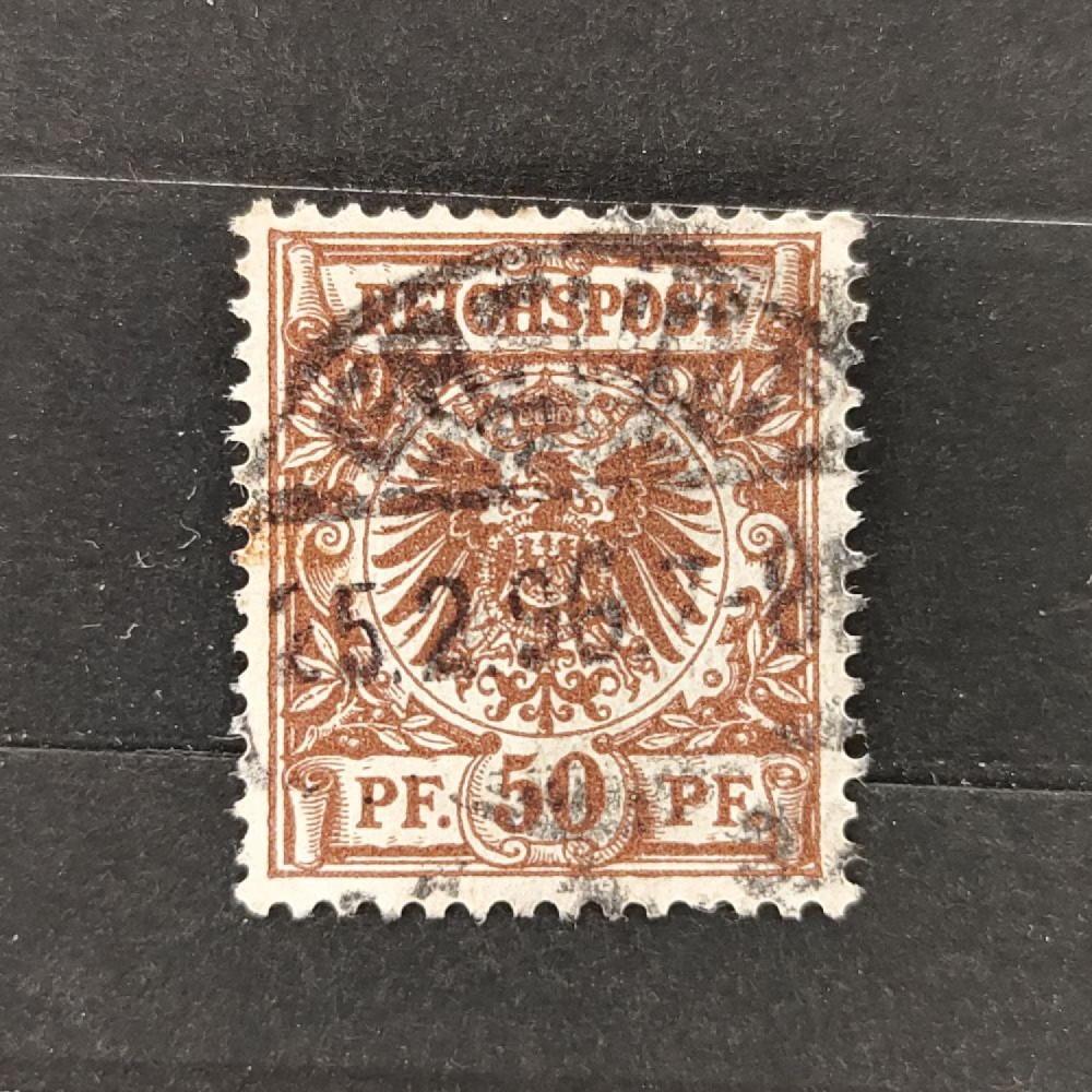 Známka Německo, Reich, Mi.50#, 50Pfg. Známka Německo, Reich, Mi.50#, 50Pfg.