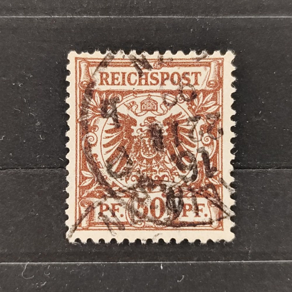 Známka Německo, Reich, Mi.50#, 50Pfg. Známka Německo, Reich, Mi.50#, 50Pfg.