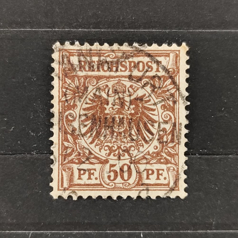 Známka Německo, Reich, Mi.50#, 50Pfg. Známka Německo, Reich, Mi.50#, 50Pfg.