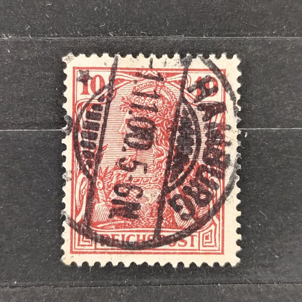 Známka Německo, Reich, Mi.56#, 10Pfg. Známka Německo, Reich, Mi.56#, 10Pfg.