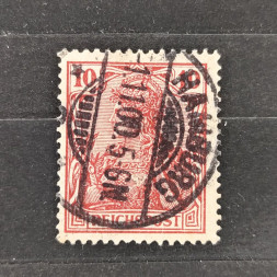 Známka Německo, Reich, Mi.56#, 10Pfg. Známka Německo, Reich, Mi.56#, 10Pfg.