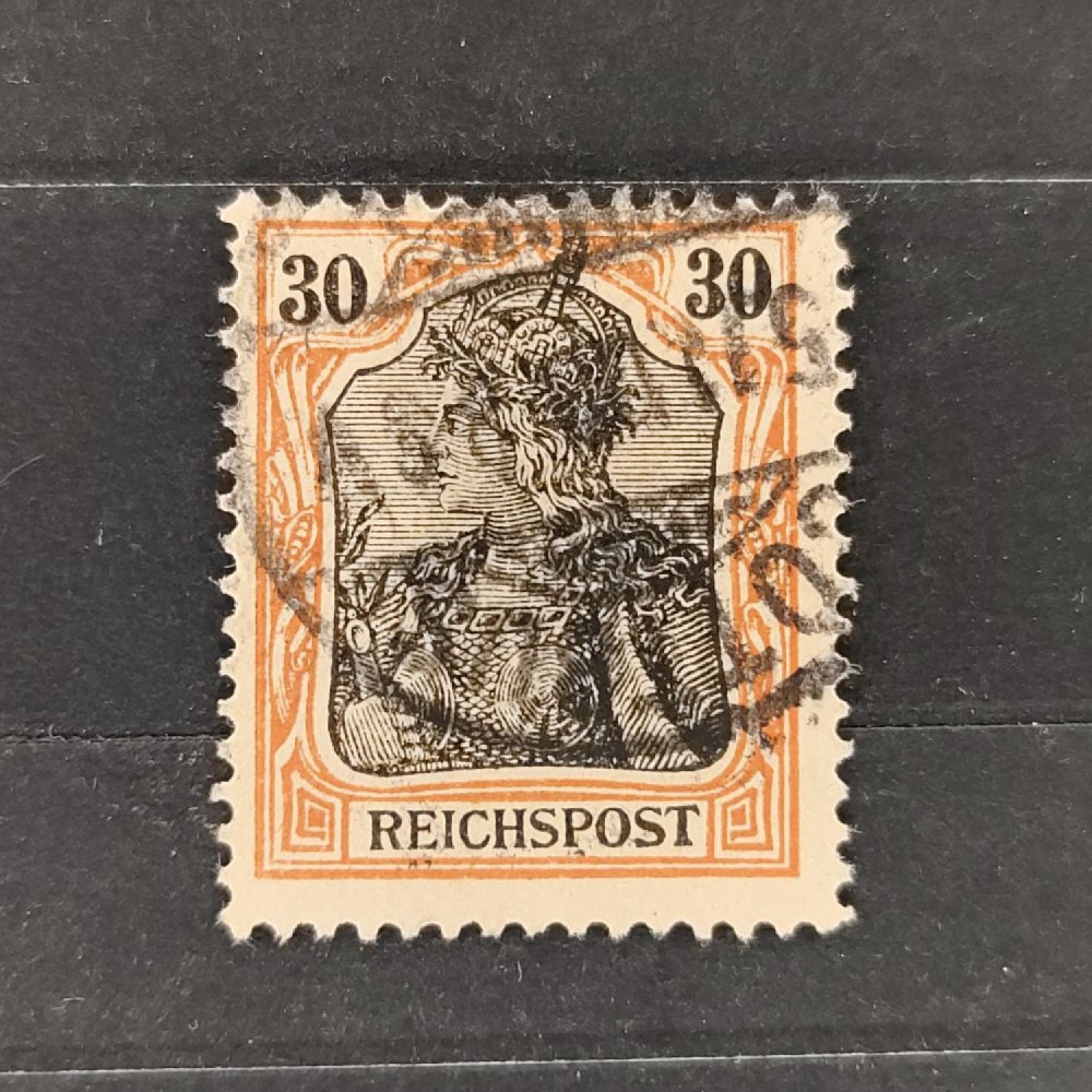 Známka Německo, Reich, Mi.59#, 30Pfg. Známka Německo, Reich, Mi.59#, 30Pfg.