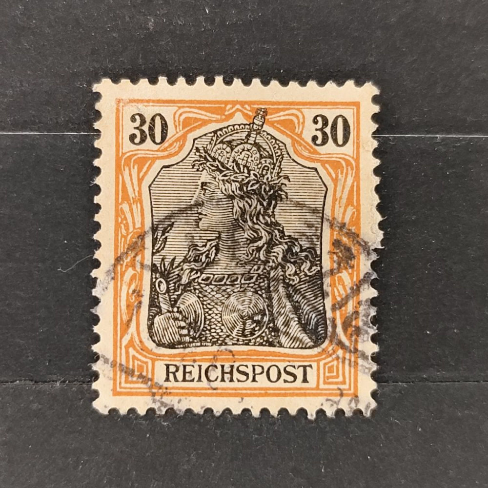 Známka Německo, Reich, Mi.59#, 30Pfg. Známka Německo, Reich, Mi.59#, 30Pfg.