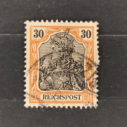 Známka Německo, Reich, Mi.59#, 30Pfg. Známka Německo, Reich, Mi.59#, 30Pfg.