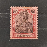 Známka Německo, Reich, Mi.62#, 80Pfg. Známka Německo, Reich, Mi.62#, 80Pfg.