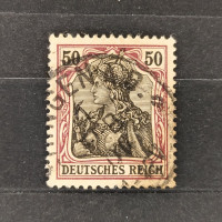 Známka Německo, Reich, Mi.76#, 50Pfg. Známka Německo, Reich, Mi.76#, 50Pfg.