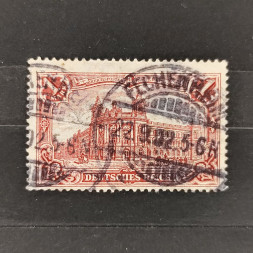 Známka Německo, Reich, Mi.78A#, 1Mk. Známka Německo, Reich, Mi.78A#, 1Mk.