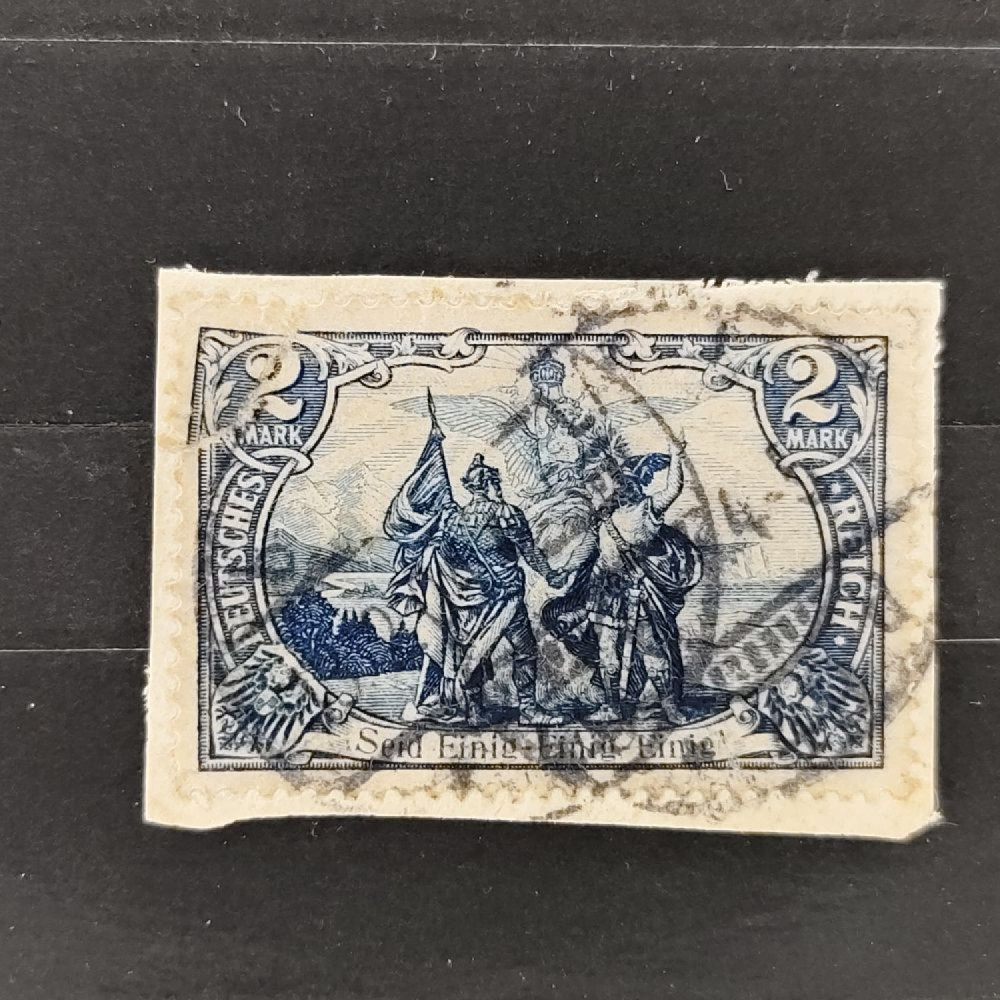 Známka Německo, Reich, Mi.82A#, 2Mk. Známka Německo, Reich, Mi.82A#, 2Mk.