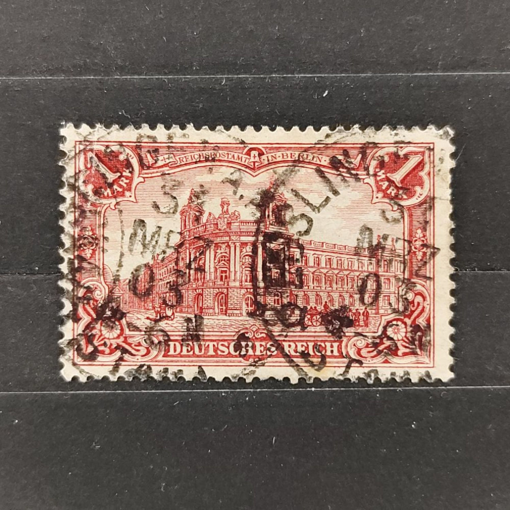 Známka Německo, Reich, Mi.78A#, 1Mk. Známka Německo, Reich, Mi.78A#, 1Mk.