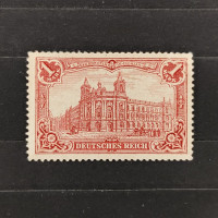 Známka Německo, Reich, Mi.78A*, 1Mk.