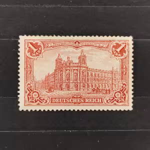 Známka Německo, Reich, Mi.78A*, 1Mk.