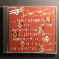 CD Various Artists – The Greatest Tenors of the World, Volume 2, Použ.