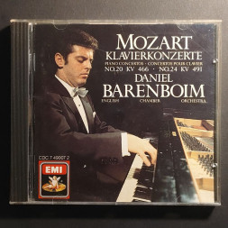 CD Wolfgang Amadeus Mozart – Piano Concertos No.20 in D minor, KV 466 & No.24 in C minor, KV 491, Použ.