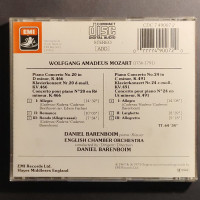 CD Wolfgang Amadeus Mozart – Piano Concertos No.20 in D minor, KV 466 & No.24 in C minor, KV 491, Použ.