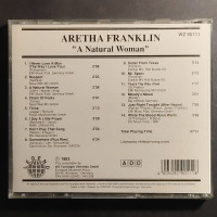 CD Aretha Franklin – A Natural Woman, Použ.