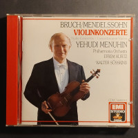 CD Yehudi Menuhin – Bruch & Mendelssohn: Violin Concertos, Použ.