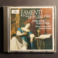 CD Anne Sofie von Otter – Lamenti, Použ.